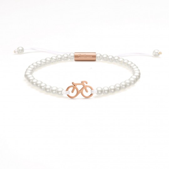 Pearl Bicycle Bracelet