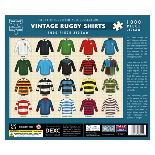 Vintage Rugby Shirts Jigsaw