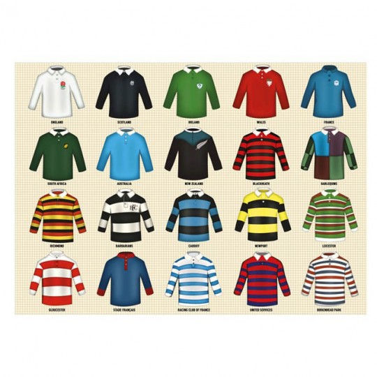 Vintage Rugby Shirts Jigsaw