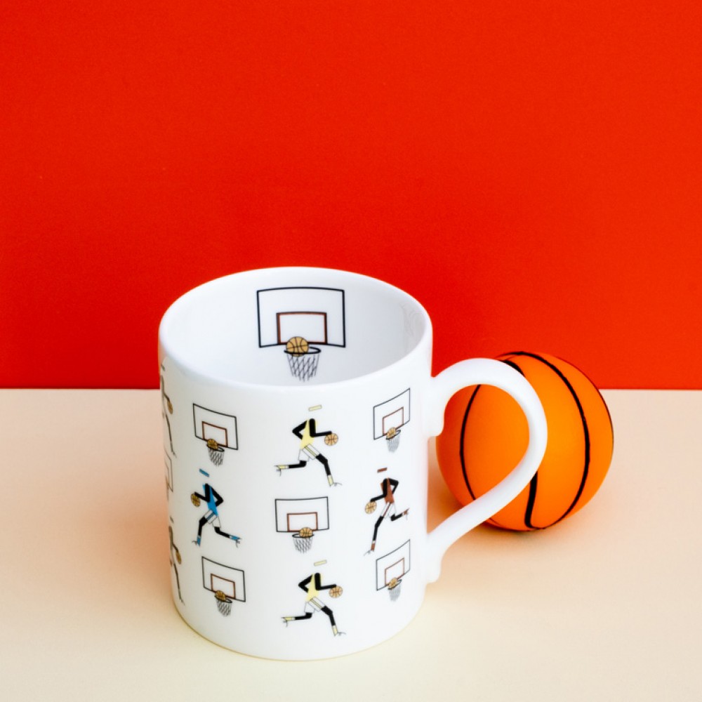 Bol basketball - Mug with a hoop – L'avant gardiste
