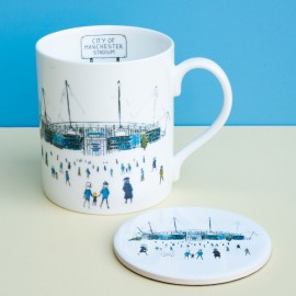 City of Manchester Football Stadium Mug 