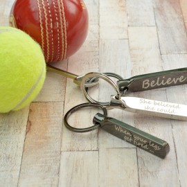 Personalised Motivational  Keyring