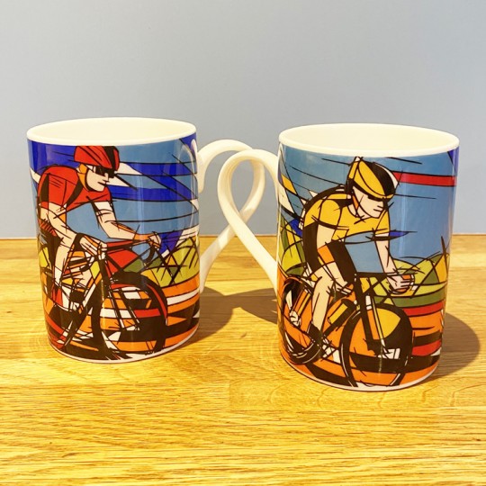 Racing Cyclist Mug