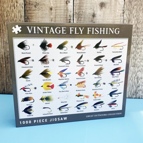 Vintage Fly Fishing Jigsaw