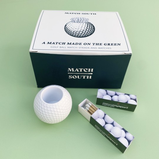 Golf Ball Match Holder and Striker