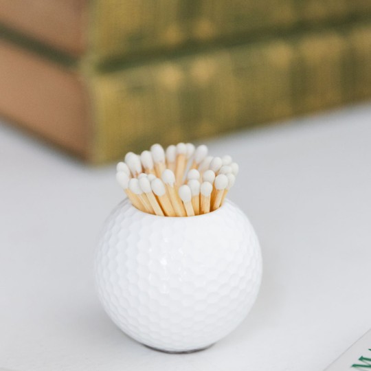 Golf Ball Match Holder and Striker